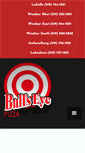 Mobile Screenshot of bullseyepizzaonline.com